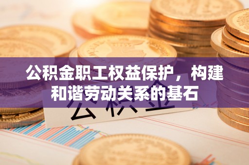 天河公积金职工权益保护，构建和谐劳动关系的基石
