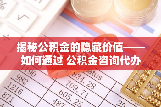 天河揭秘公积金的隐藏价值——如何通过 公积金咨询代办提取 优化财富管理