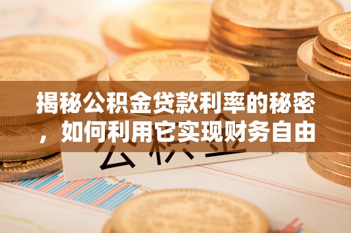 天河揭秘公积金贷款利率的秘密，如何利用它实现财务自由？