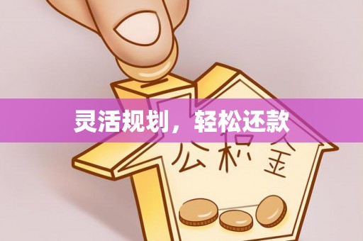 天河灵活规划，轻松还款