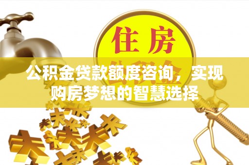 天河公积金贷款额度咨询，实现购房梦想的智慧选择
