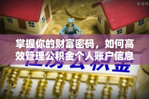 天河掌握你的财富密码，如何高效管理公积金个人账户信息
