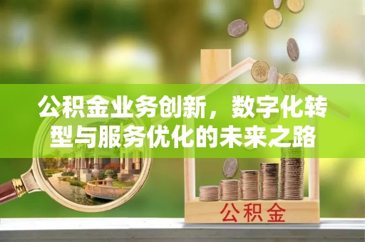 天河公积金业务创新，数字化转型与服务优化的未来之路