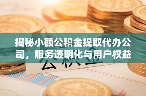 天河揭秘小额公积金提取代办公司，服务透明化与用户权益保障