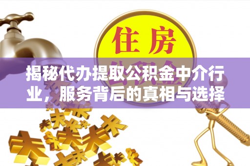 天河揭秘代办提取公积金中介行业，服务背后的真相与选择指南