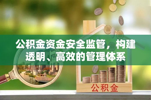 天河公积金资金安全监管，构建透明、高效的管理体系
