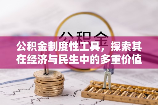 天河公积金制度性工具，探索其在经济与民生中的多重价值