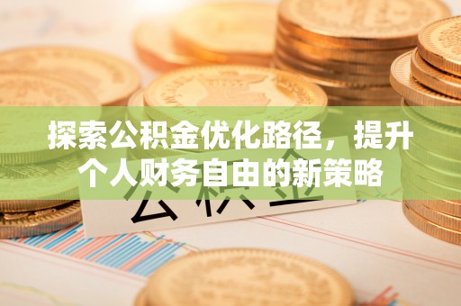 天河探索公积金优化路径，提升个人财务自由的新策略