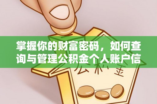 天河掌握你的财富密码，如何查询与管理公积金个人账户信息