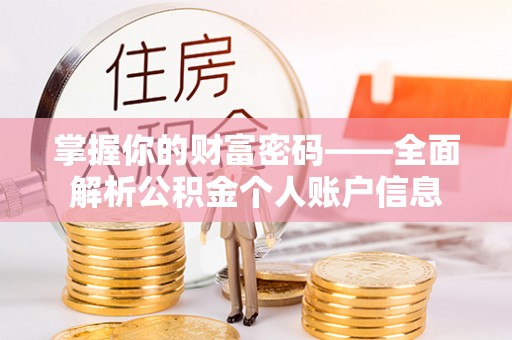 天河掌握你的财富密码——全面解析公积金个人账户信息