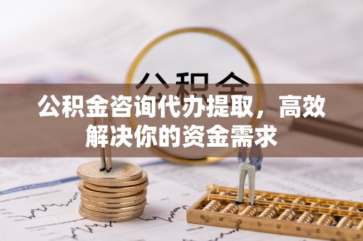 天河公积金咨询代办提取，高效解决你的资金需求