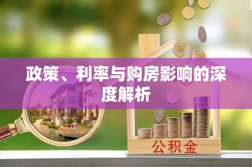 天河政策、利率与购房影响的深度解析