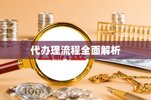 天河代办理流程全面解析