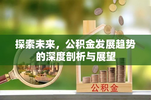天河探索未来，公积金发展趋势的深度剖析与展望