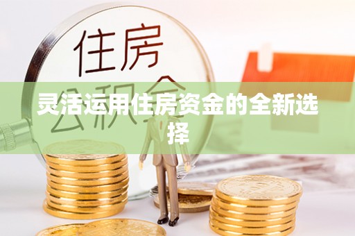 天河灵活运用住房资金的全新选择